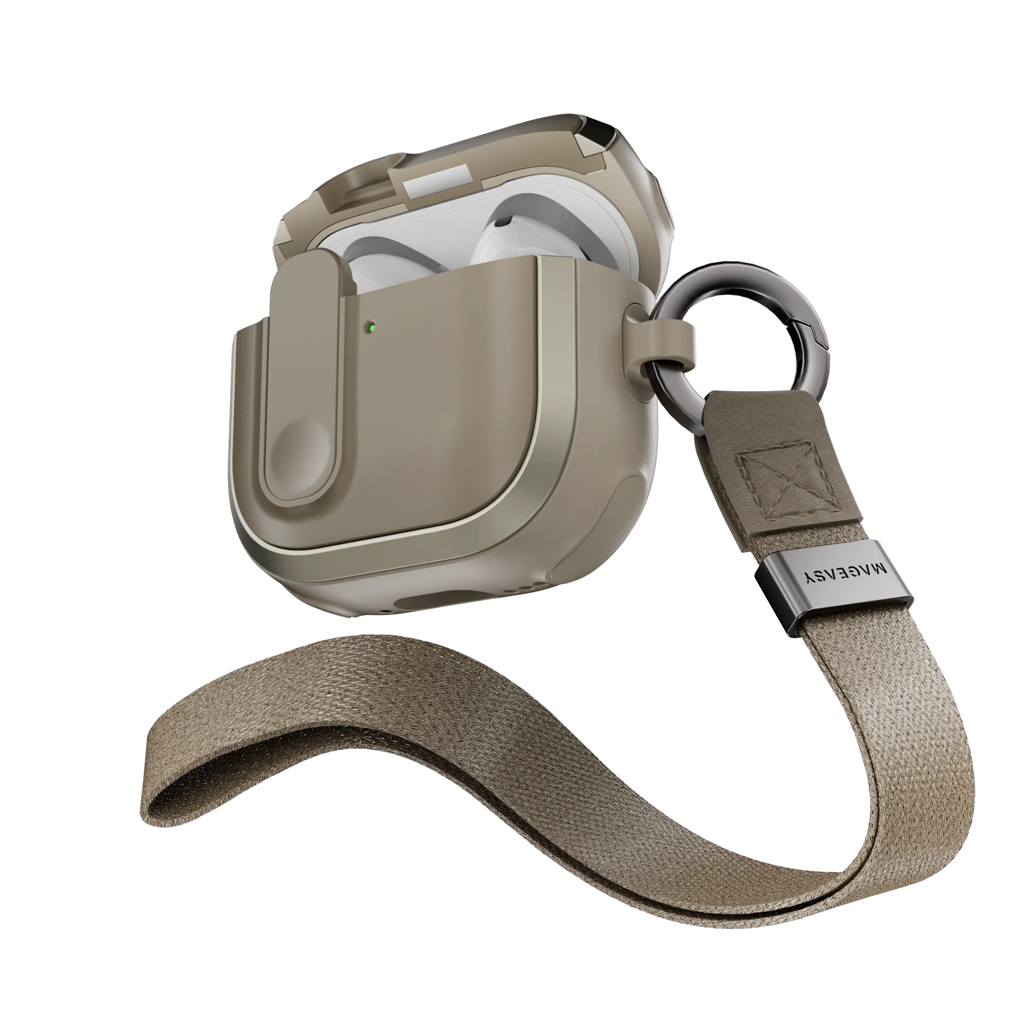 Odyssey with Wrist Strap  Magnetic Closure AirPods Protective Case