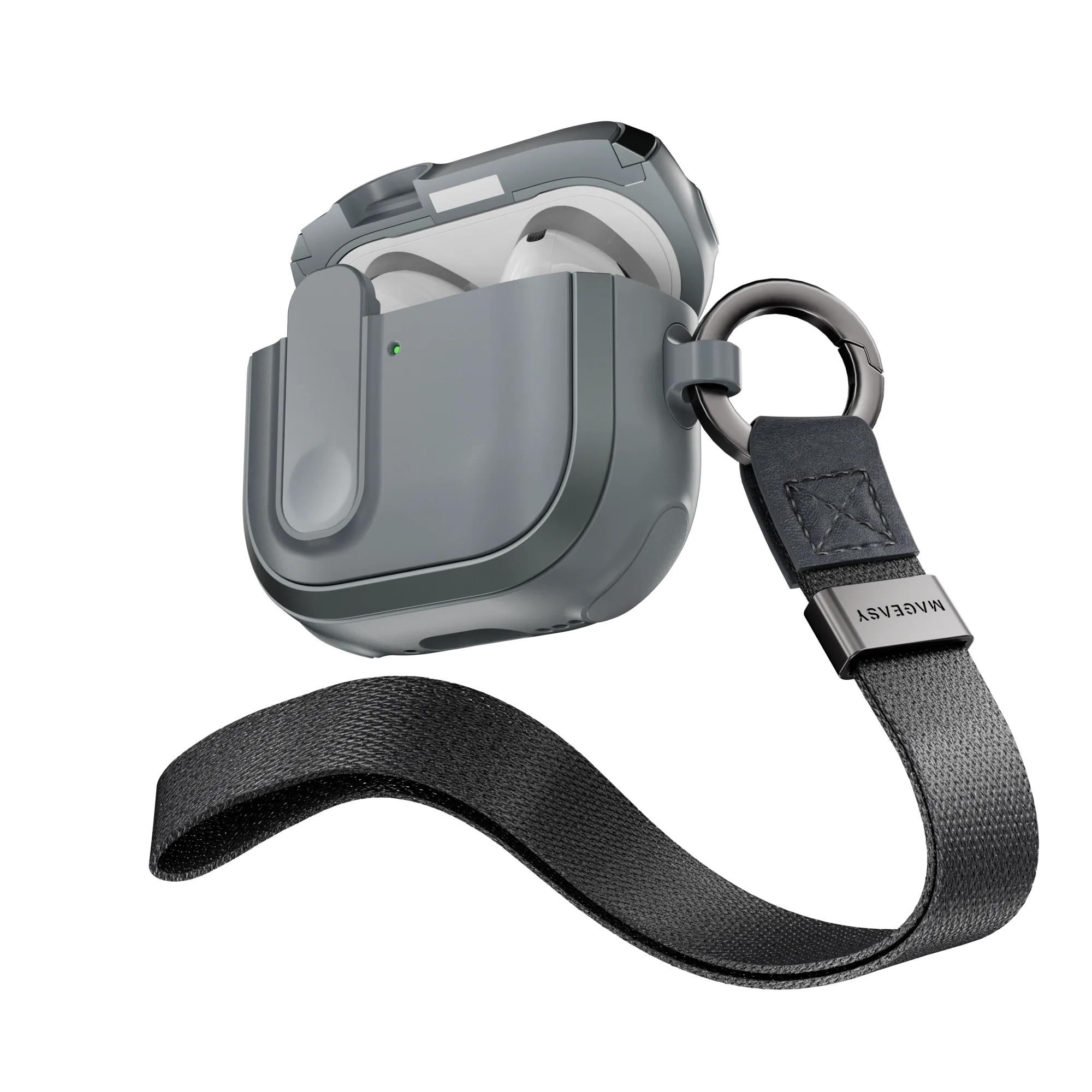 Odyssey with Wrist Strap  Magnetic Closure AirPods Protective Case