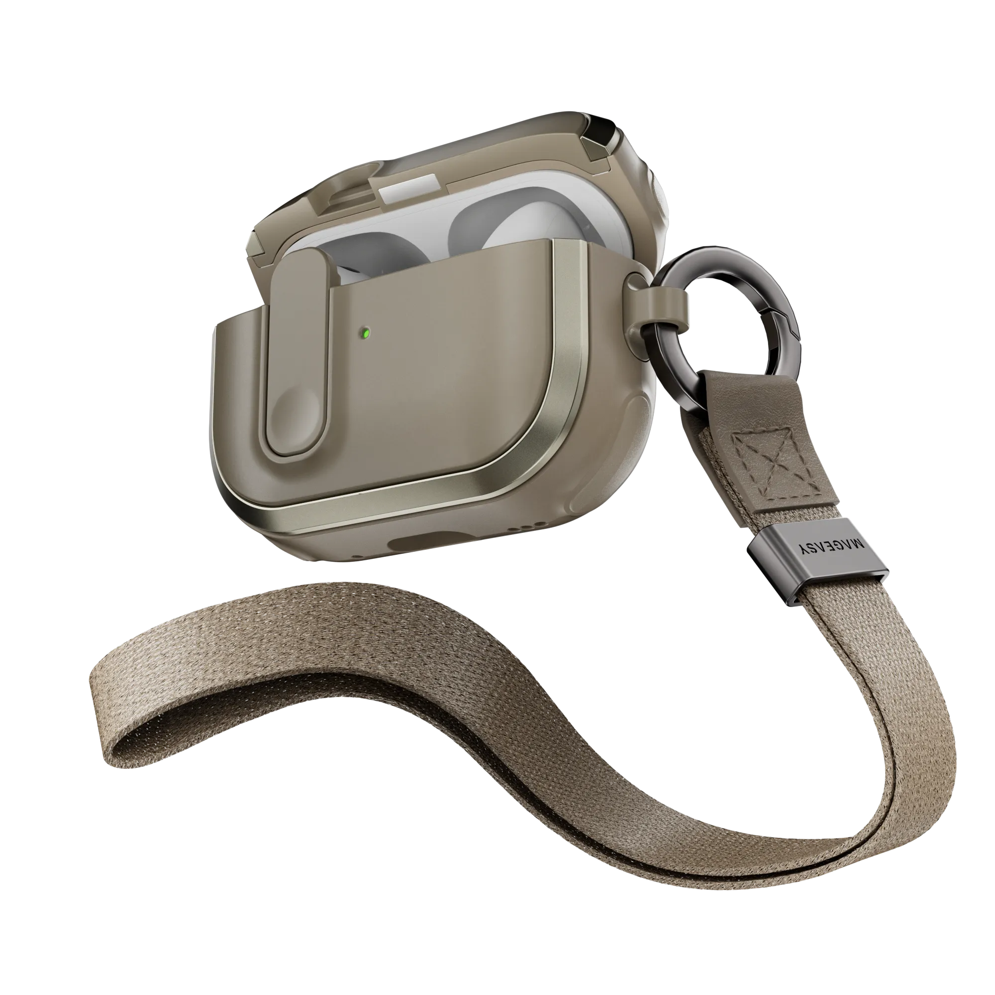Odyssey with Wrist Strap  Magnetic Closure AirPods Protective Case