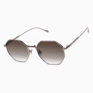 Orb Sunglasses |   Gloss Bronze Japanese Titanium   Brown Gradient Lens