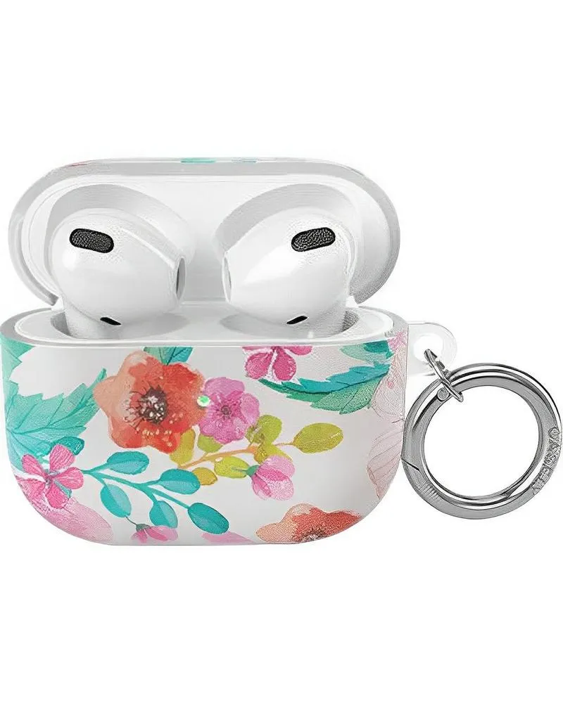 Out and About | Light Pink Floral AirPods Case