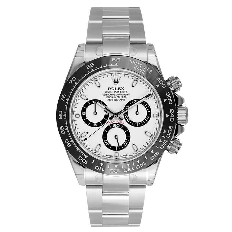 Rolex Cosmograph Daytona Stainless Steel White Dial 116500LN