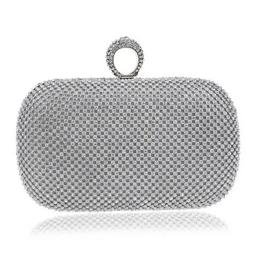SEKUSA Evening Clutch Bags Diamond-Studded Evening Bag With Chain Shoulder Bag Women's Handbags Wallets Evening Bag For Wedding