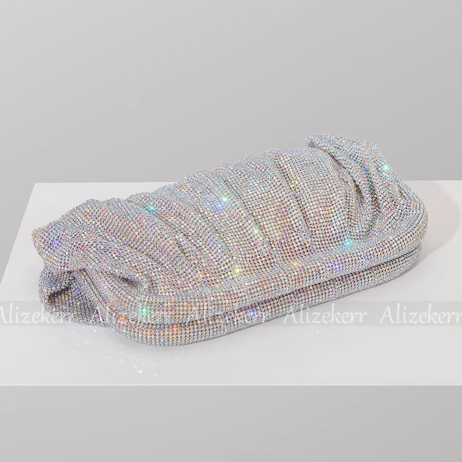 Shiny Rhinestone Evening Clutch Bags