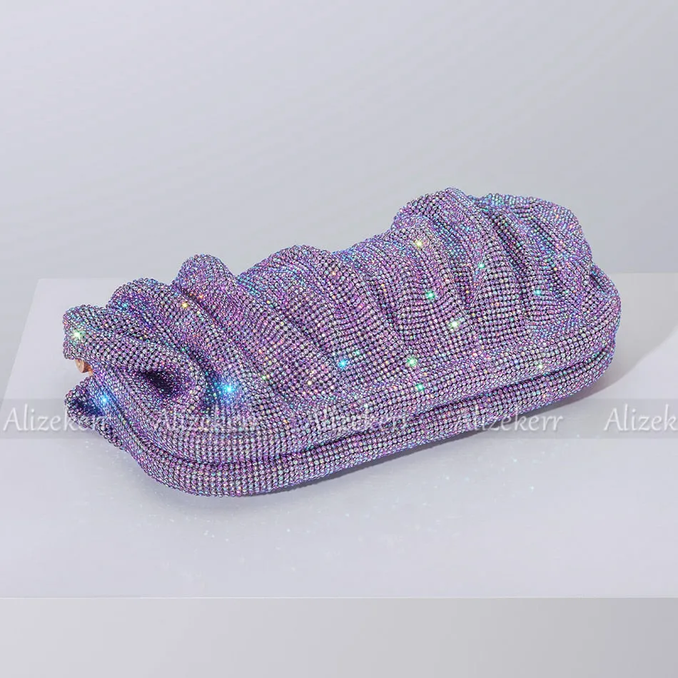Shiny Rhinestone Evening Clutch Bags