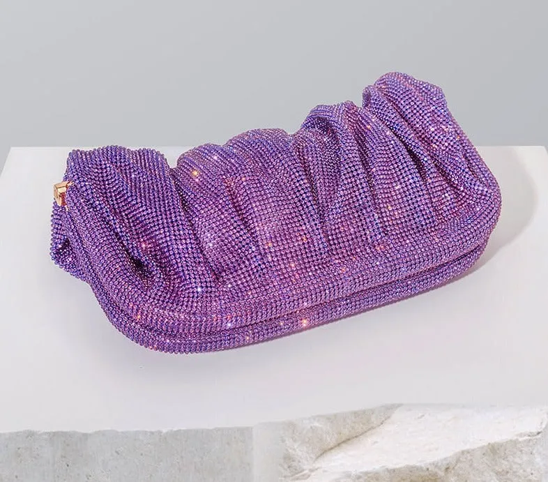 Shiny Rhinestone Evening Clutch Bags