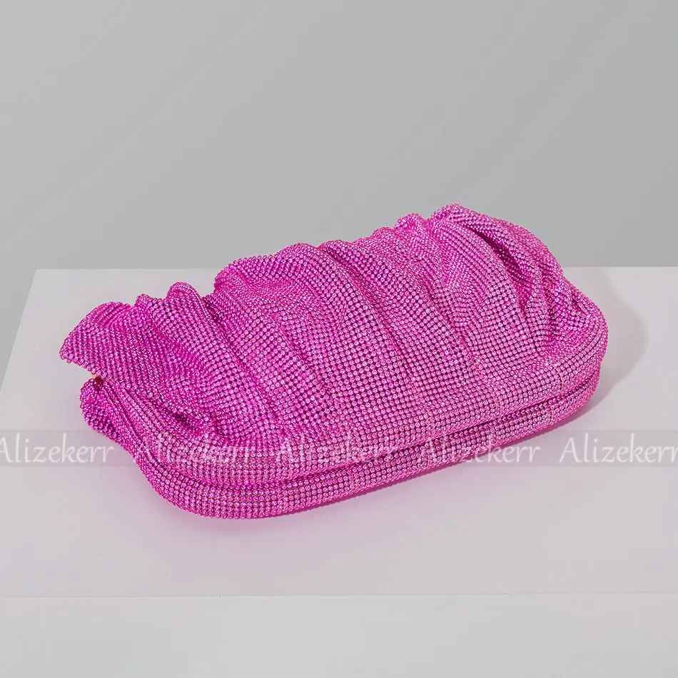 Shiny Rhinestone Evening Clutch Bags