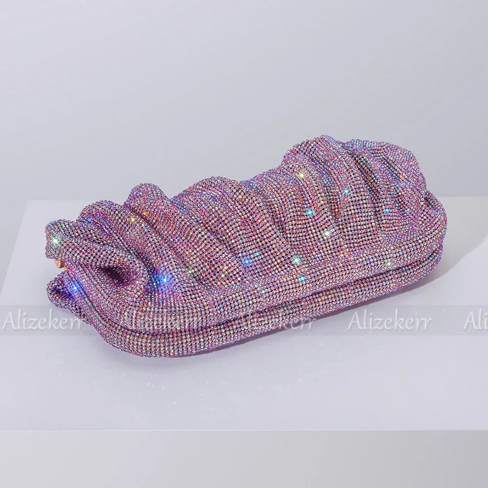 Shiny Rhinestone Evening Clutch Bags