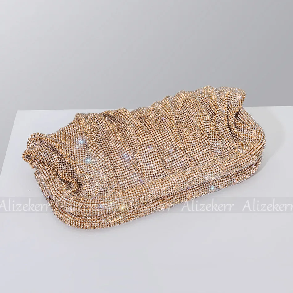 Shiny Rhinestone Evening Clutch Bags