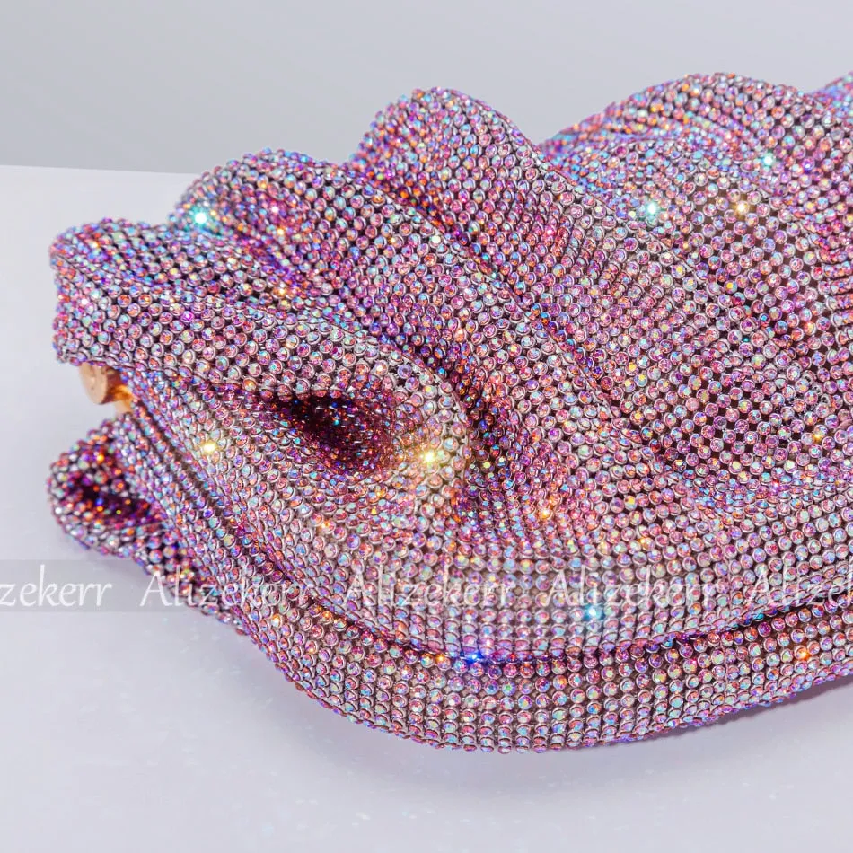 Shiny Rhinestone Evening Clutch Bags