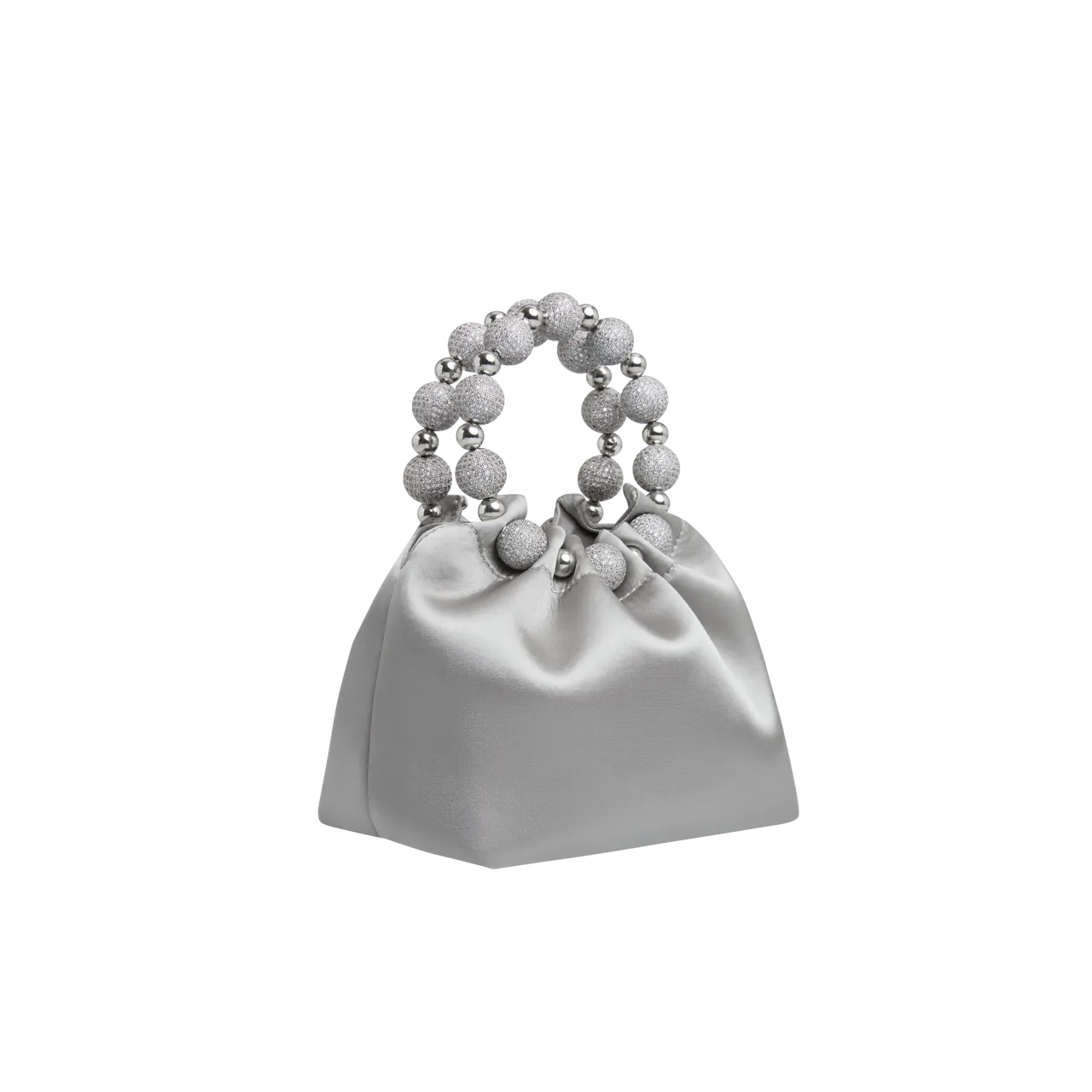 Silver Diamond Bag