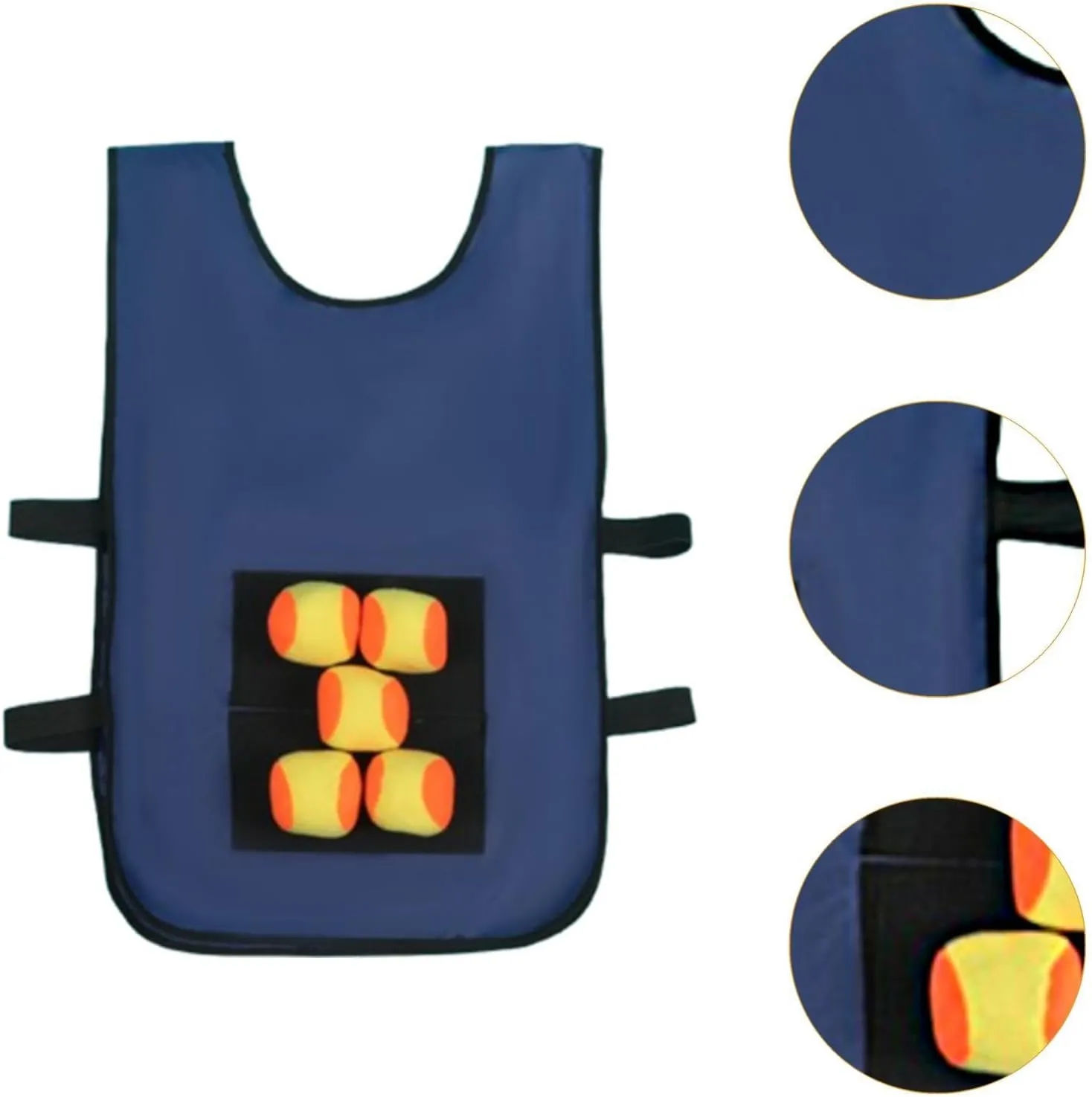 Toss Game with Sticky Ball Vest for Lawn and Camping Activities