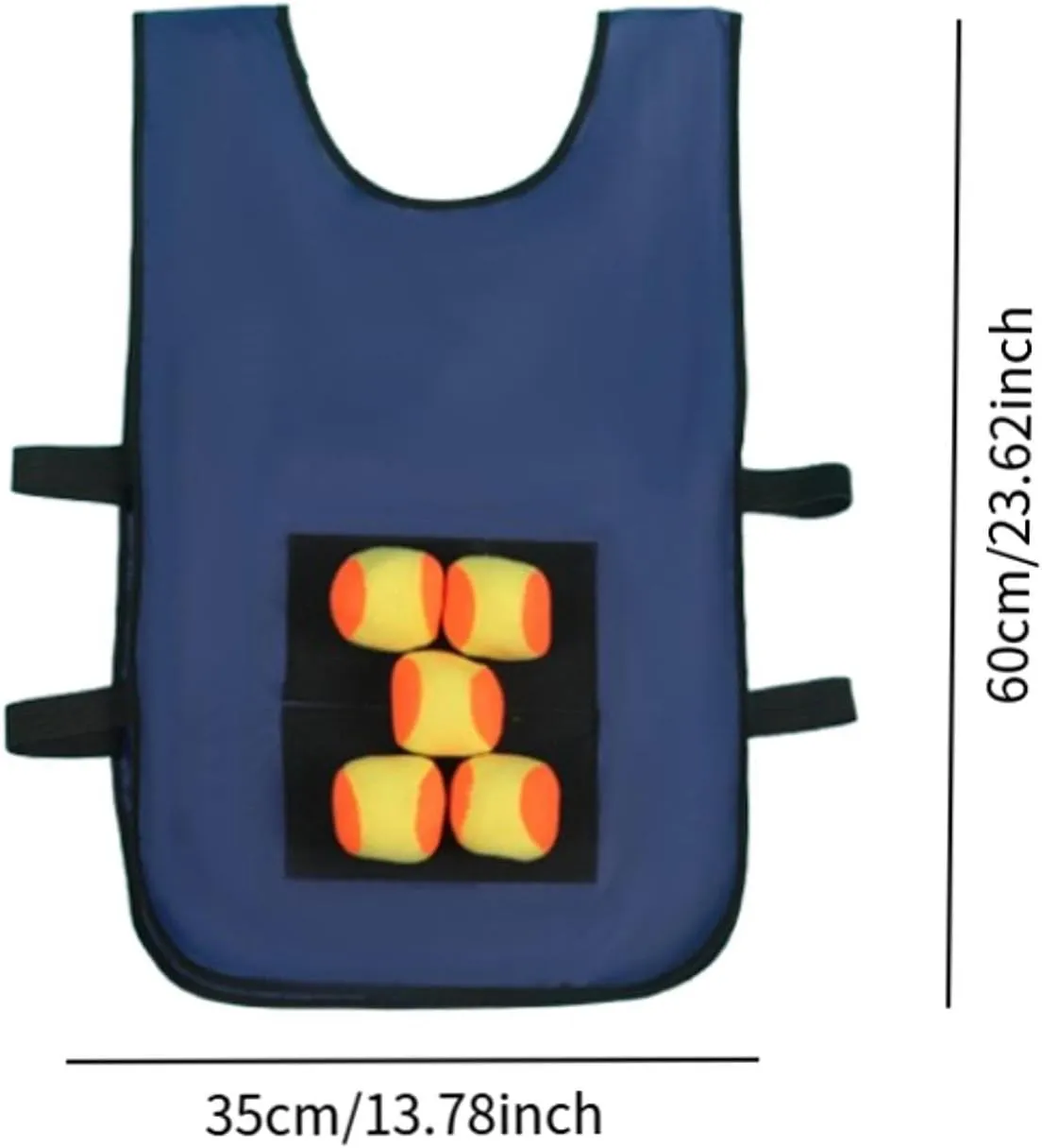 Toss Game with Sticky Ball Vest for Lawn and Camping Activities