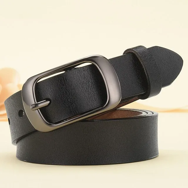 Women's Genuine Leather Designer Belt
