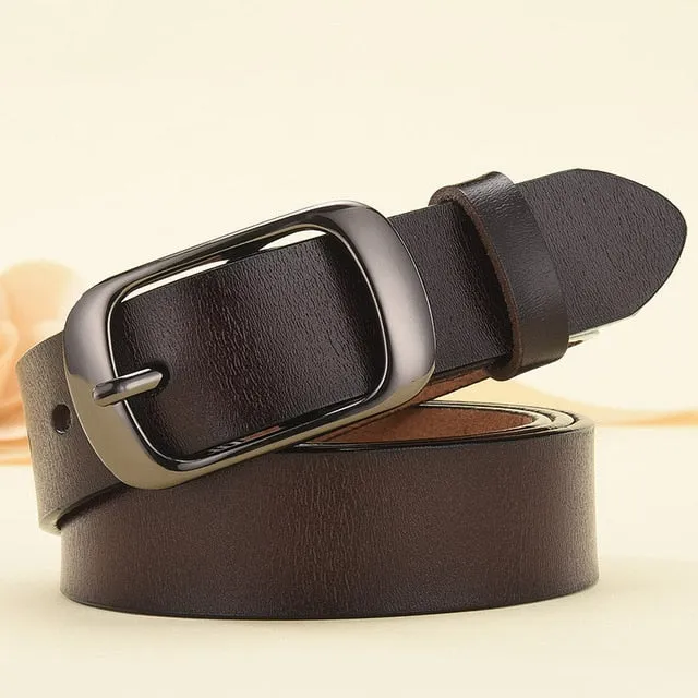 Women's Genuine Leather Designer Belt