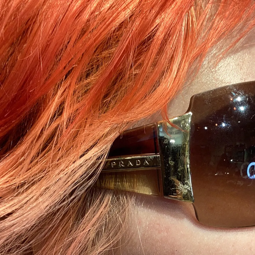 Y2K Prada Mask Sunglasses