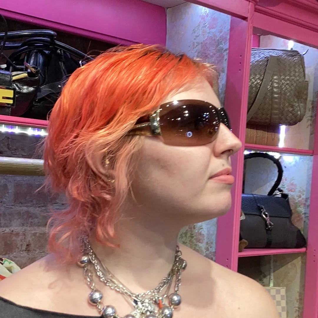Y2K Prada Mask Sunglasses
